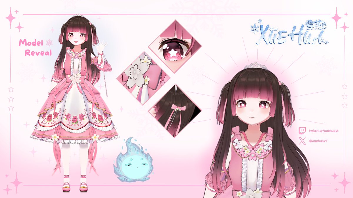 XuehuaVT's tweet image. ༘⋆༄.°⋆❆ hello, i'm 𝑿𝒖𝒆𝒉𝒖𝒂 ❄️🧊🐉
villainess ice crystal dragon that reincarnated into the body of the heroine .𖥔 ݁ ˖⋆ ˚

【redebut 07.05 — 6:30pm cst . ݁₊ ⊹ . ݁˖ . ݁】
⟳ + ♡ appreciated #vtuber #ENVtuber