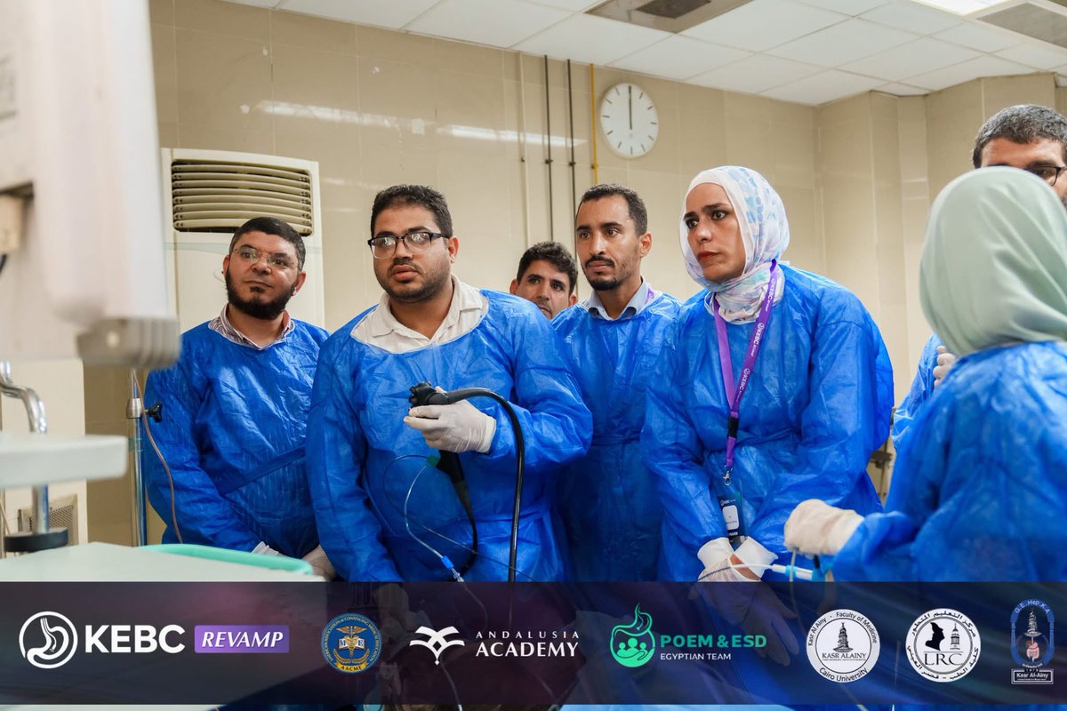 Finished the 12th wave of our 3rd space endoscopy course ( KEBC )…
A heavy meal of 3 days of extensive lectures, hands on training (exvivo, invivo)&amp; observation of live cases ..
Last day … 11 live cases of third space endoscopy … ESDs, POEMs, STER, G-POEM, Z-POEM … lovely