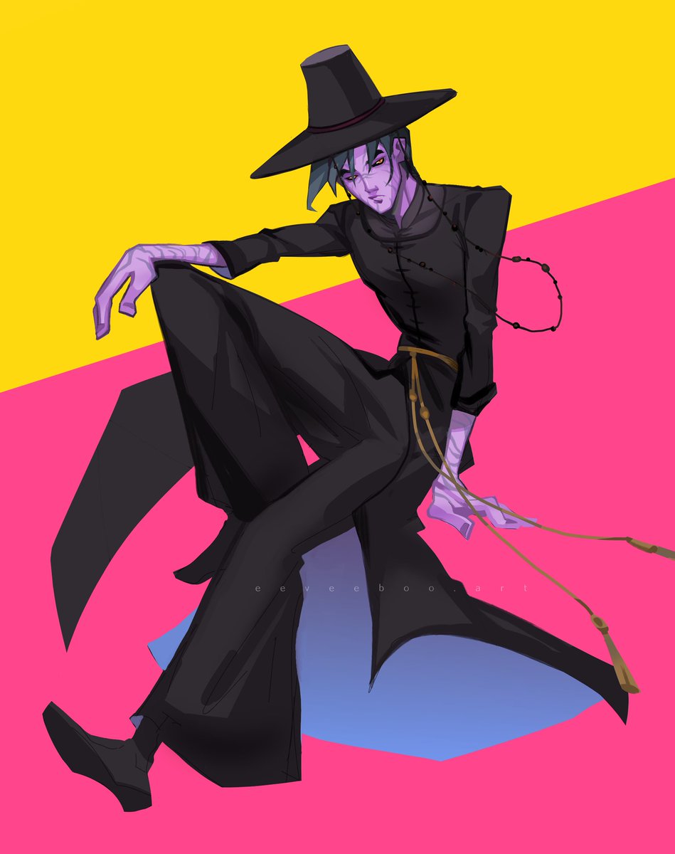 eeveeboo_art's tweet image. Demon

#kpopdemonhunters #oc