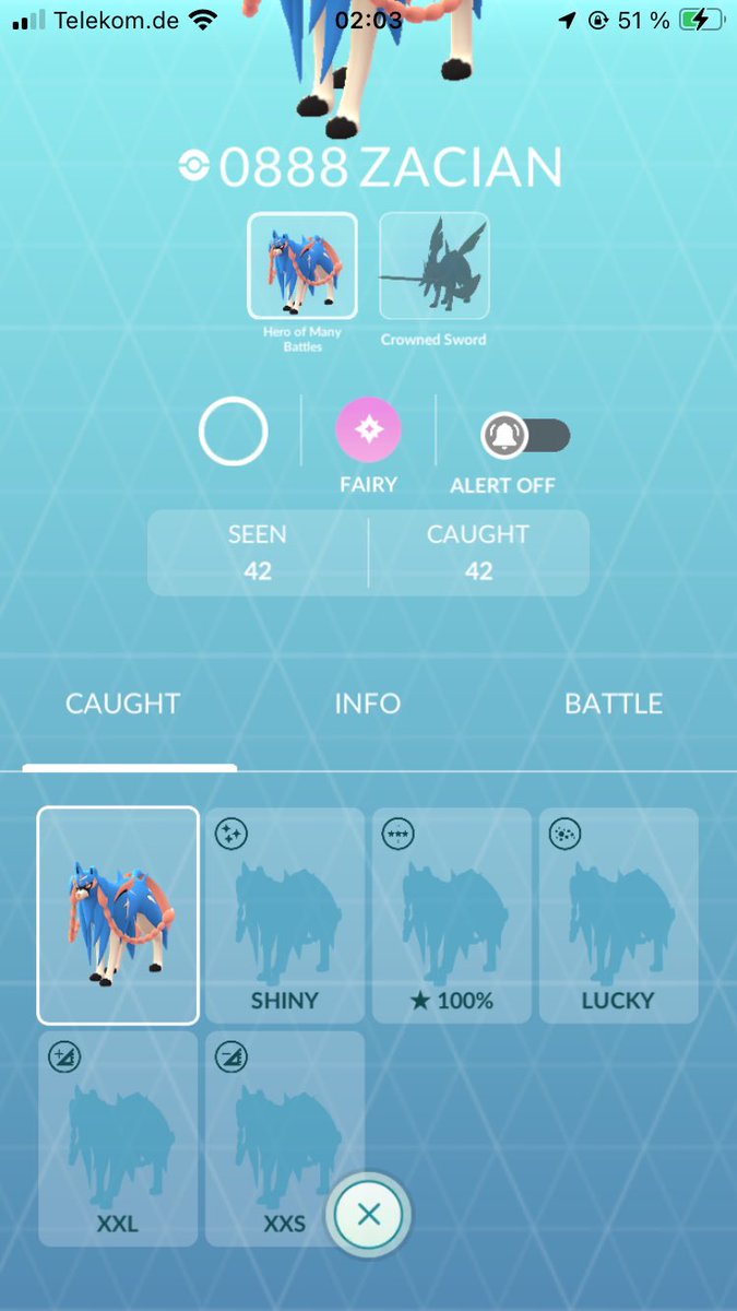 go fest going well.. not.. didnt even get a 96%+ 15 att zacian yet