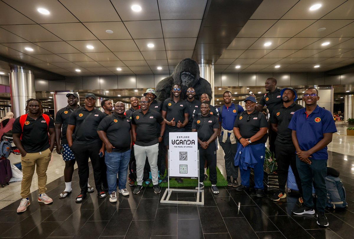 USPAmedia (@uspamedia) on Twitter photo The <a href="/RugbyCranes/">Uganda Rugby Cranes</a> are back home ahead of the Rugby World Cup Qualifier at Namboole.
QUARTERFINALS:
Tuesday 8th July 2025:
โช๏ธ10:00am- Zimbabwe vs Morocco
โช๏ธ12:00pm- Algeria vs Ivory Coast
โช๏ธ2:00pm- Namibia vs Senegal
โช๏ธ4:00pm- Kenya vs Uganda
#RACUG25 The <a href="/RugbyCranes/">Uganda Rugby Cranes</a> are back home ahead of the Rugby World Cup Qualifier at Namboole.
QUARTERFINALS:
Tuesday 8th July 2025:
โช๏ธ10:00am- Zimbabwe vs Morocco
โช๏ธ12:00pm- Algeria vs Ivory Coast
โช๏ธ2:00pm- Namibia vs Senegal
โช๏ธ4:00pm- Kenya vs Uganda
#RACUG25