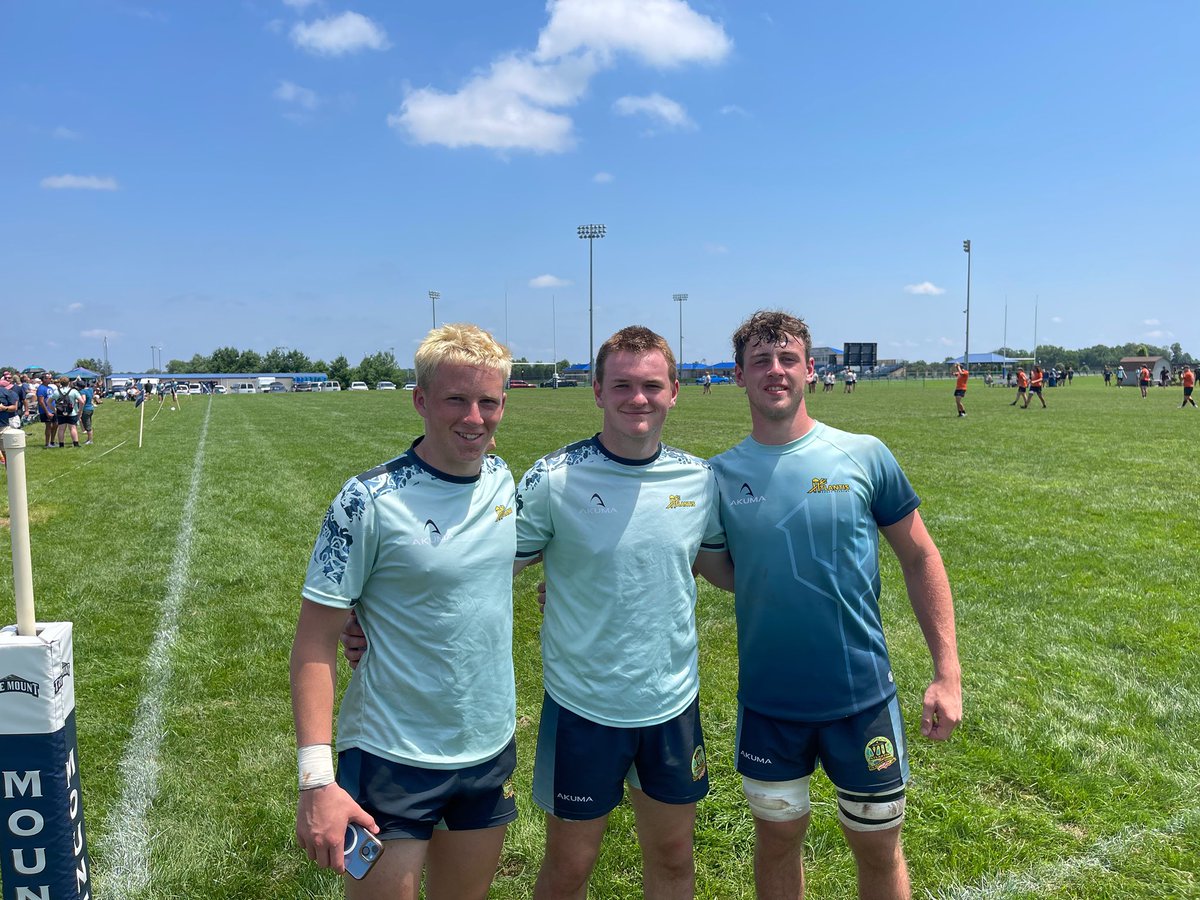 Congratulations to incoming freshman Lochlan Garvey, Michael Stone and Kieran Meenan for winning the Mount Invitational with Atlantis Rugby! #MountRugby #MountInvitational #classof29