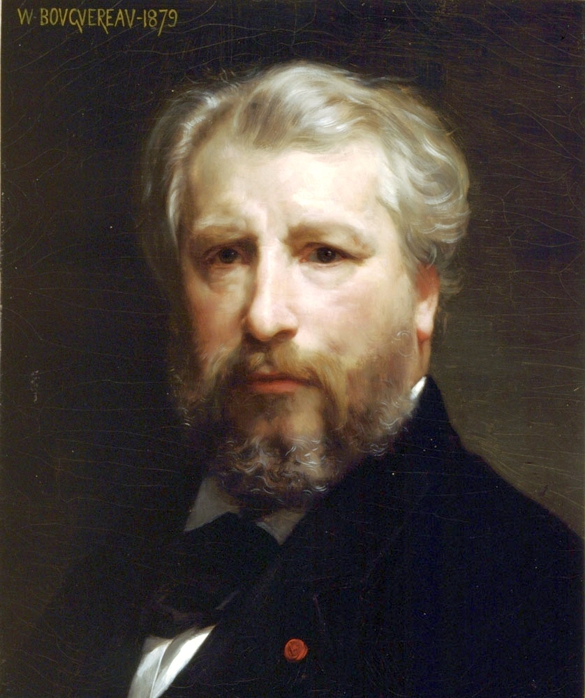 Portrait of the Artist #artbots #bouguereau