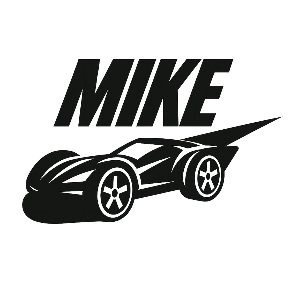 MIKE_MINI4WD's tweet photo. 自分のアイコン作ってみた
NIKEを一文字変えたらMIKEになる事に気付き、NIKEデザインのパロディでミニ四駆に寄せてみたw
思いのほか上手く仕上がり気に入っているw https://t.co/eFo2XvKlVl