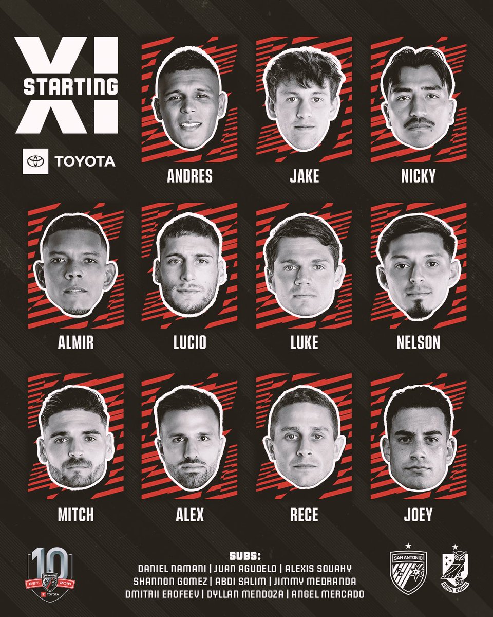Our lineup tonight 👏

<a href="/Toyota/">Toyota USA</a> | #sponsored