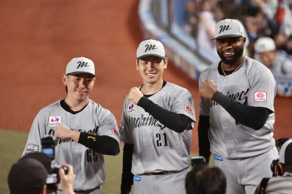 marinesflag_8's tweet photo. #chibalotte #石川柊太 #寺地隆成 #GregoryPolanco https://t.co/ksNsuAarhO