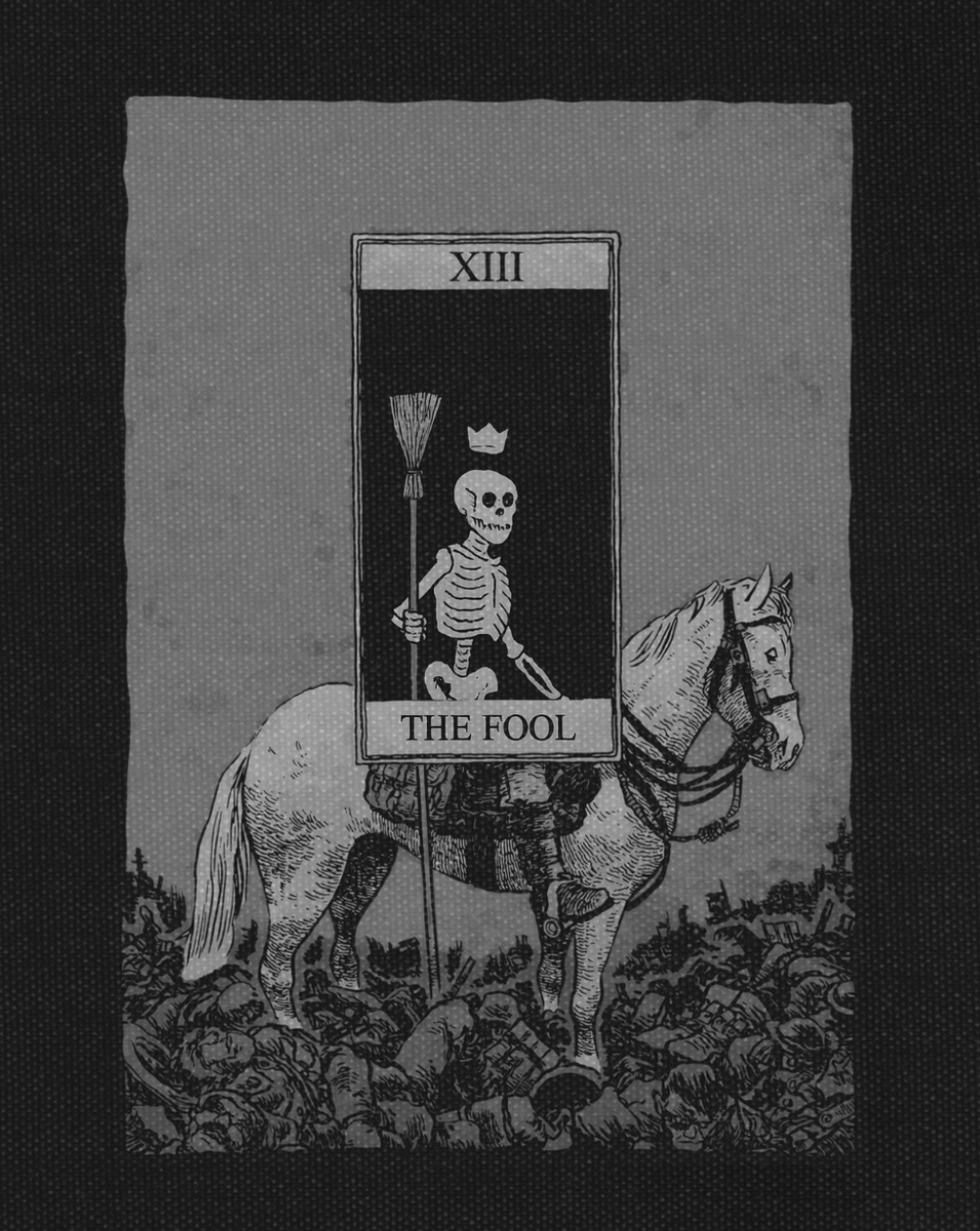 — Blind joy.
— Cruel wisdom.