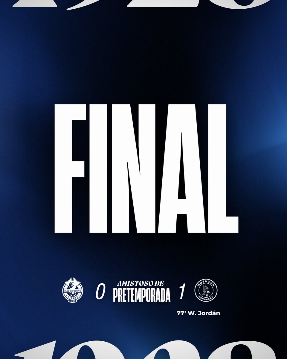 👉🏼 FINAL
¡Triunfo Azul en Nacaome! 🦅

#PretemporadaAzul #CDPirataVsMotagua