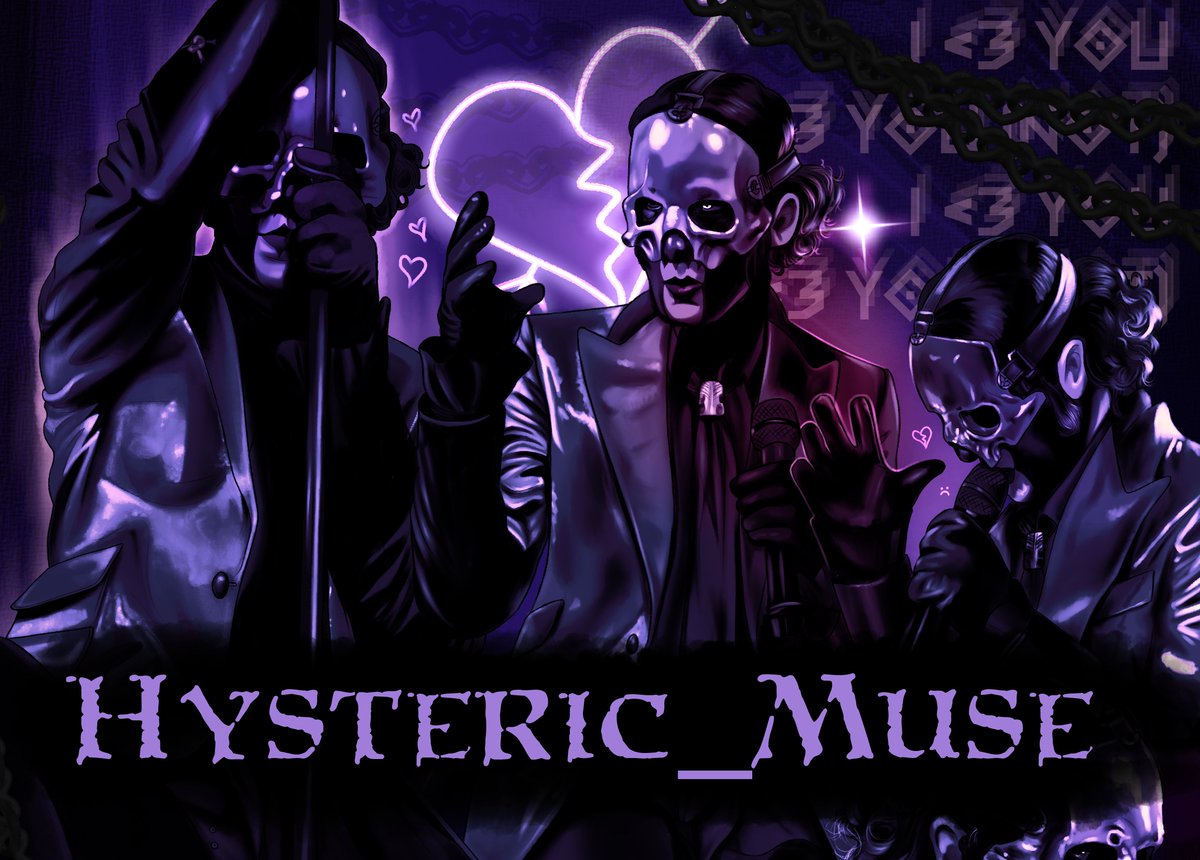 Hysteric_Muse's tweet image. ˗ˏˋ ★ ˎˊ˗
Hey! I'm Muse (she/they), an artist who's primarily in the Ghost fandom.
⛧ Commission info and socials links can be found on my Carrd: hystericmuse.carrd.co
⛧ Strawpage: hystericmuse.straw.page
⛧ Priv: @Musebydusklight
Kissing Perpetua on his forehead rn