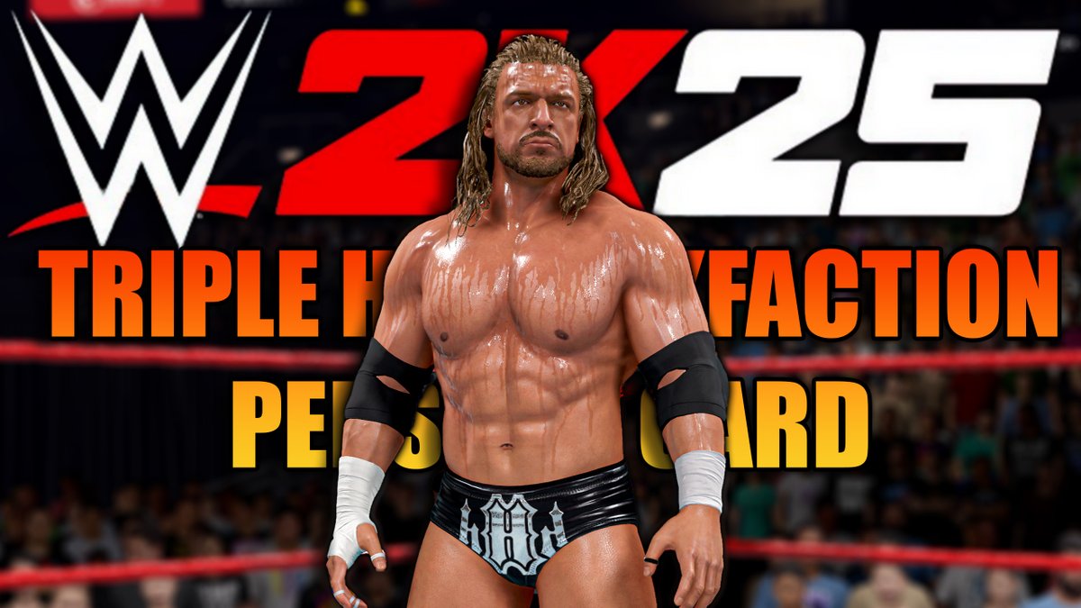#WWE2K25 - NEW Triple H '99 MyFaction Persona Card Entrance, Finisher &amp; Victory

Watch Here: youtube.com/watch?v=chi8HP…