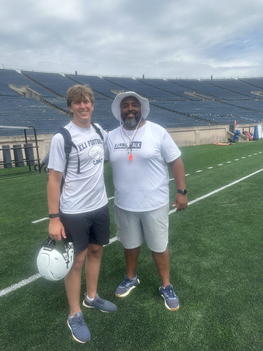 Thanks for the hard coaching and the good feedback @bigstef72, learned a lot at the <a href="/yalefootball/">Yale Football</a> camp and will keep working!

<a href="/CoachMoynahan/">Coach Moynahan</a> <a href="/ItsCoachEdd/">Jeremy Eddington</a>