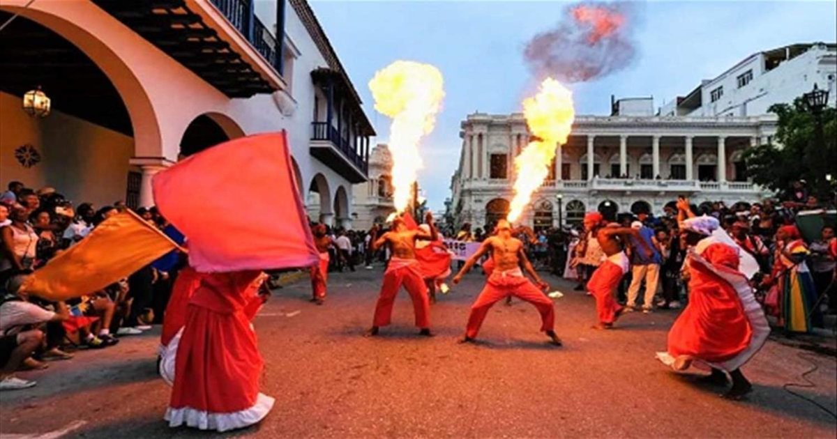 Ministerio Turismo (@minturcuba) on Twitter photo #FestivalInternacionalDelCaribe #FiestaDelFuego! 🔥🌎 Del 3 al 9 de Julio, Santiago de #Cuba. !No te lo pierdas!!
#FiestaDelFuego #CubaUnica #CubaTravel
Para más información:
📞 +535 3521604
✉️ madelissb@gmail.com | gerente_eventos@paradis.artex.cu
🌐 festivaldelcaribe.net #FestivalInternacionalDelCaribe #FiestaDelFuego! 🔥🌎 Del 3 al 9 de Julio, Santiago de #Cuba. !No te lo pierdas!!
#FiestaDelFuego #CubaUnica #CubaTravel
Para más información:
📞 +535 3521604
✉️ madelissb@gmail.com | gerente_eventos@paradis.artex.cu
🌐 festivaldelcaribe.net