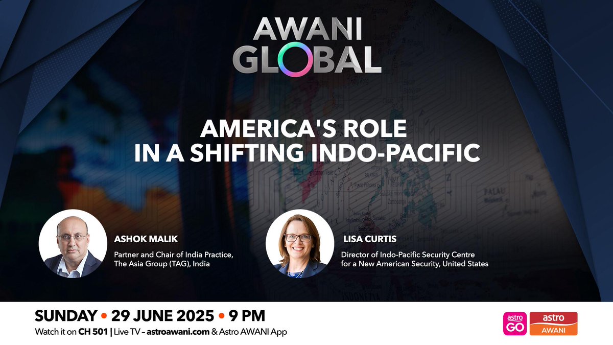 Ashok Malik, Partner and Chair of India Practice at The Asia Group, and Lisa Curtis, Director of Indo-Pacific Security at the Centre for a New American Security, weigh in on U.S. strategy, Southeast Asia’s shifting priorities, and the high-stakes rivalry reshaping the region.