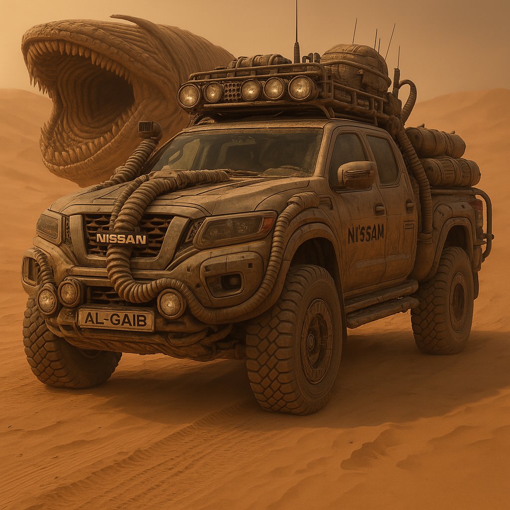 From the depth of AI slop, I give thee:

NISSAN AL-GAIB