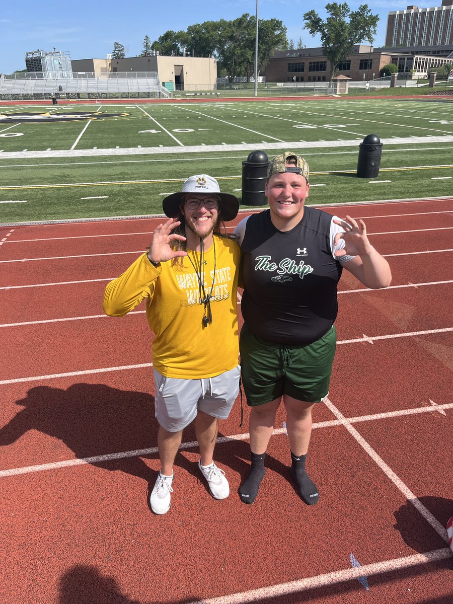 Gary_N2007's tweet image. After an amazing camp and some great conversations with @Coach_KGaster and @LMasters8 I am thrilled to announce I have earned my 2nd NCAA D2 scholarship to continue my academic and athletic career at @WayneStFootball !! Glad to be back home and to continue building my…
