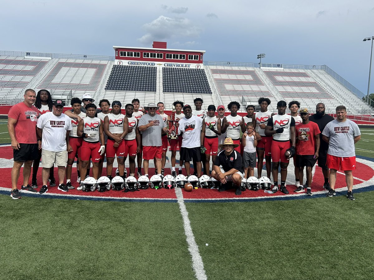 Congrats to our Football Team! Battle of the Valley 7 on 7 in Austintown! Finished 6-0 on the day! Undefeated Champions! #ncasdproud