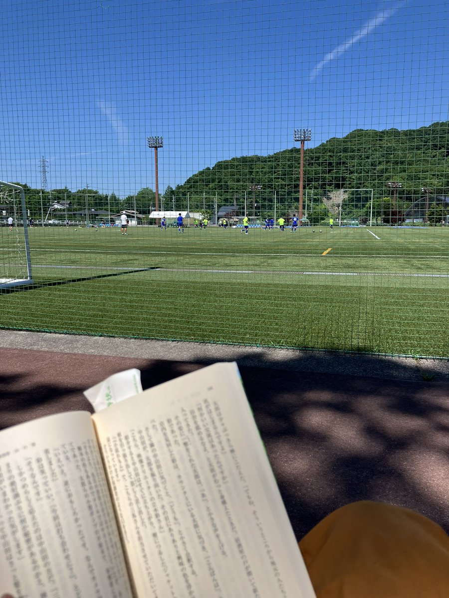 monkey_seven's tweet image. 例によって、キャンプからの息子のサッカー観戦！アップでバテそう。たまには勝つとこが見たいぞ⚽️