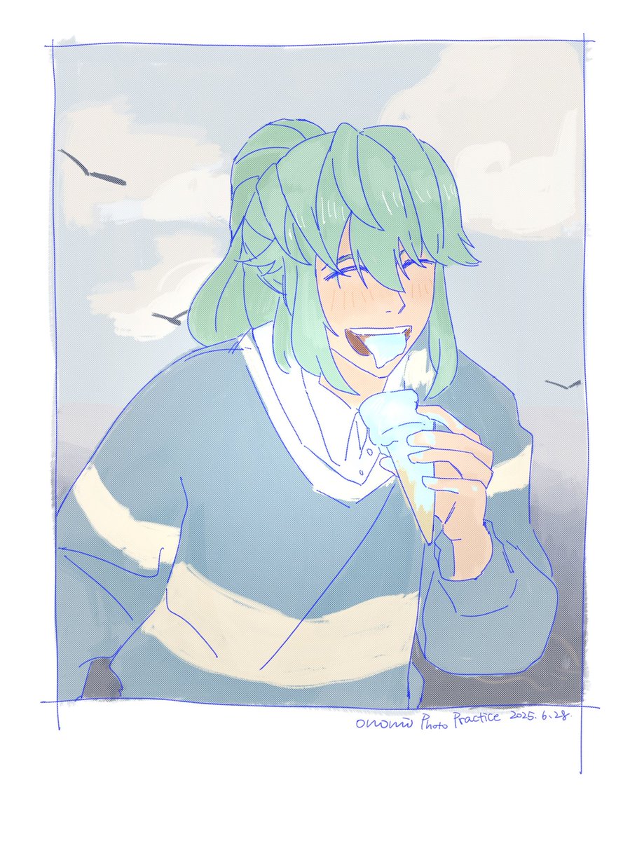 FfNomi's tweet image. last photo practice, eating ice cream
#OurLifeBeginningsAndAlways #CoveHolden