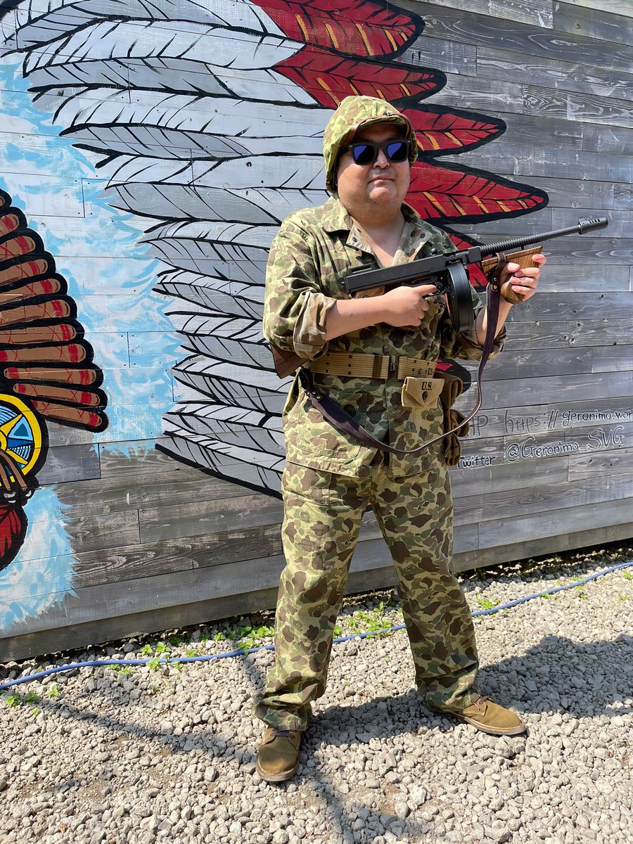 ken510_aloha's tweet image. #GERONIMO #ビルマ戦　
ウィンドトーカーズのエンダース伍長（のような何か）になってます。