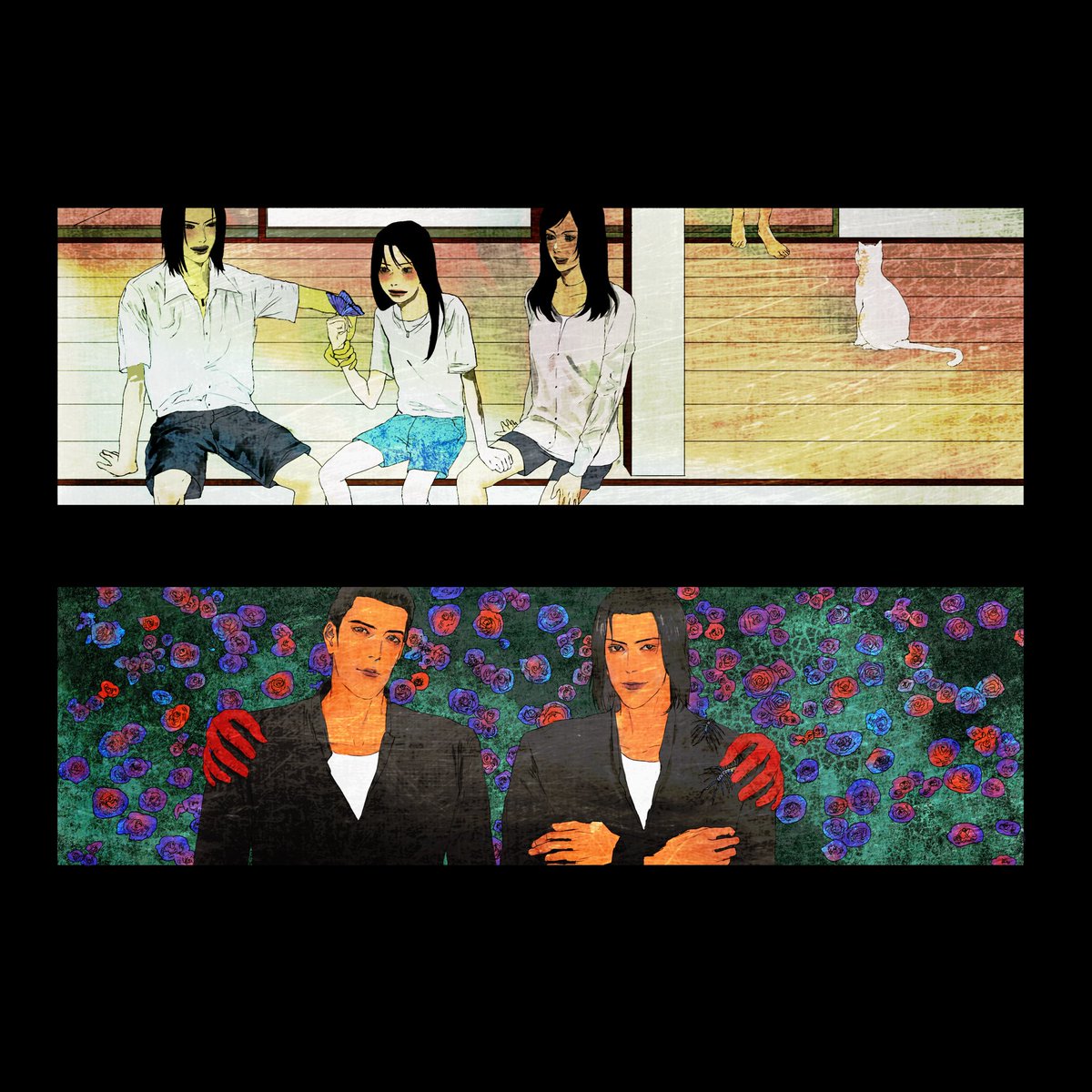 _lluedde's tweet image. #龍が如く
#錦山彰
#桐生一馬
#yakuza
#likeadragon
#桐錦

深、深的春天