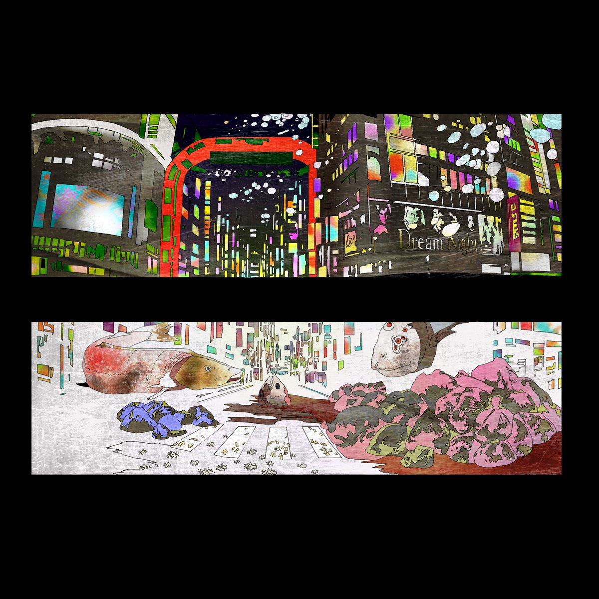 _lluedde's tweet image. #龍が如く
#錦山彰
#桐生一馬
#yakuza
#likeadragon
#桐錦

深、深的春天