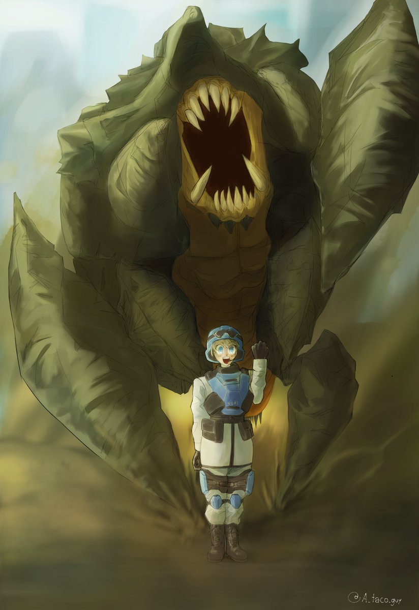 A_taco_guy's tweet image. SEAF CHAN WATCH OUT #Helldivers2
