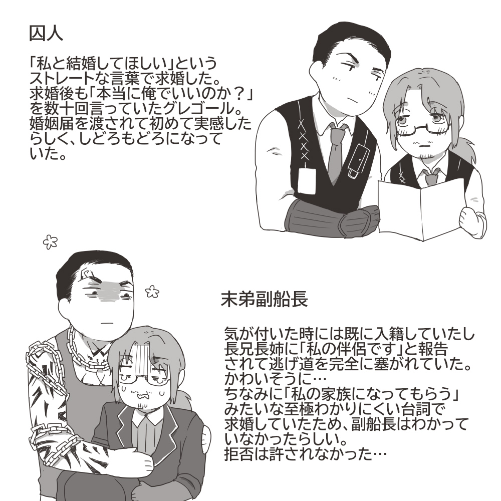 ジューンブライドだよ！
弊社ムグ求婚事情です。