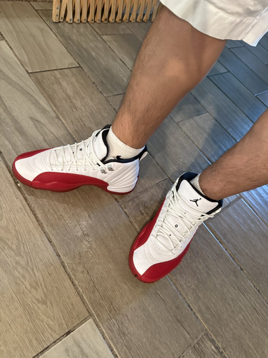 FrankDaTank2022's tweet image. It’s cherry 🍒 season here in the Valley.. #kitd #nike #jordan12