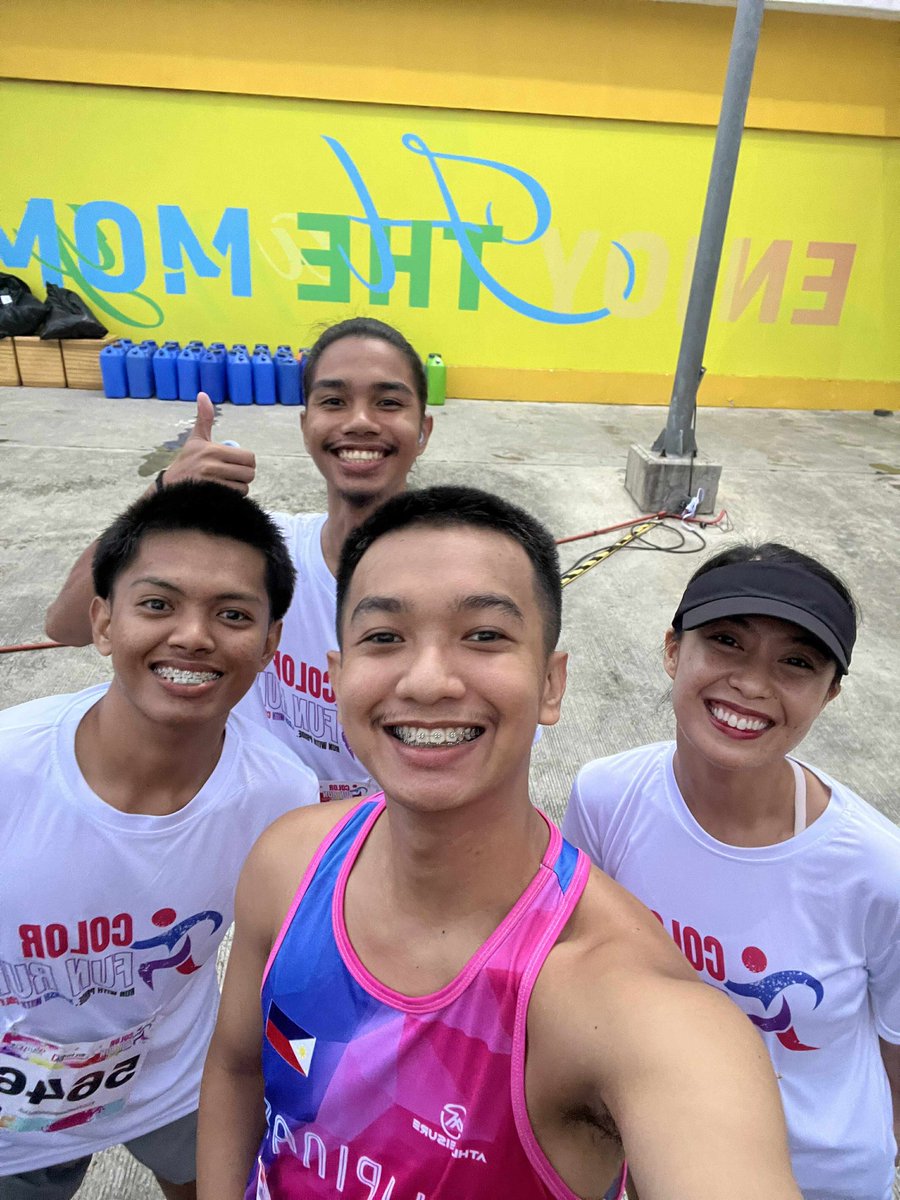 JulsRueca's tweet image. Imbis na 2 Loops ginawang 3 Loops Basta nasa top 10 ako
#5KFunRun