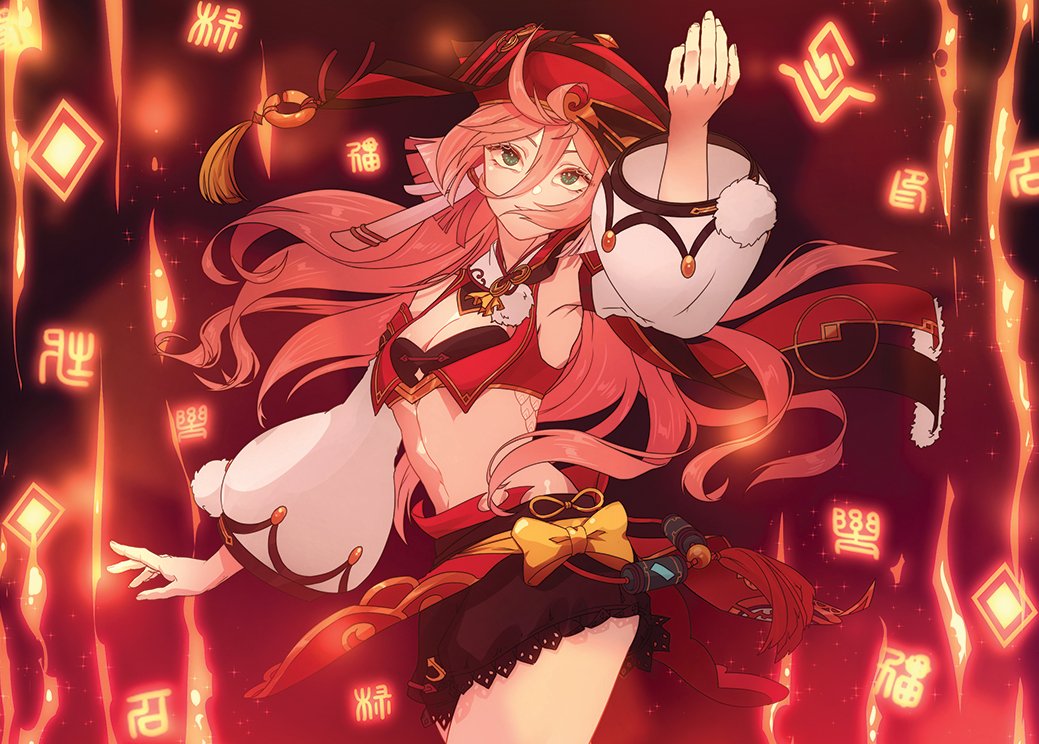 A new case about a birthday celebration gone explosively wrong? I'll make sure to get it on my docket... 😄😄

🎉 Happy Birthday #Yanfei 🎉

📷📷 Art by <a href="/loxtix/">LOXX🏳️</a>   ! #GenshinImpact