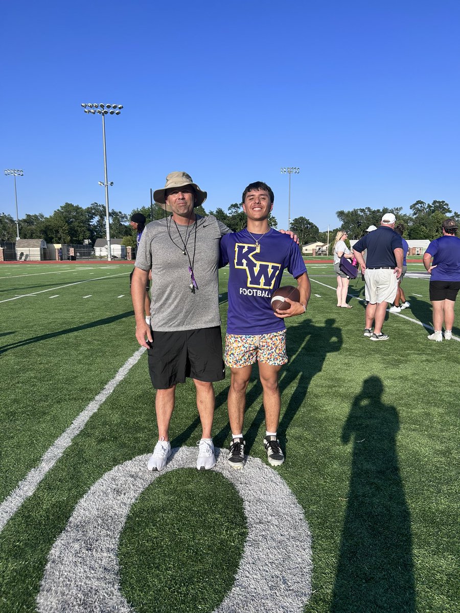 Had a great time out a Kansas Wesleyan today! Definitely enjoyed being out and I am very excited about what future brings. <a href="/HoovM/">Coach Hoover</a> <a href="/coachmattymidd/">Matt Middleton</a> <a href="/CoachTycenGray/">Tycen Gray</a> <a href="/QBcoachsnyder/">QBcoachsnyder</a>