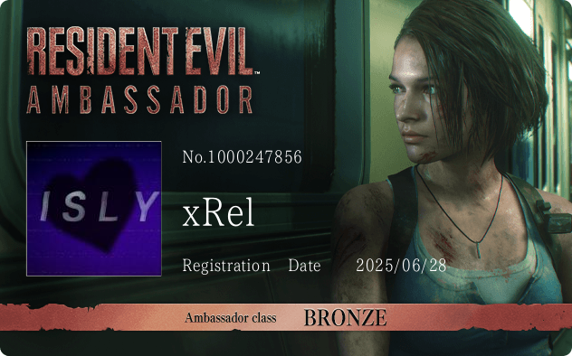 xRel3ntless's tweet photo. Resident Evil Ambassador
I love Resident Evil!
#REBHFun https://t.co/2u0Js59RI0