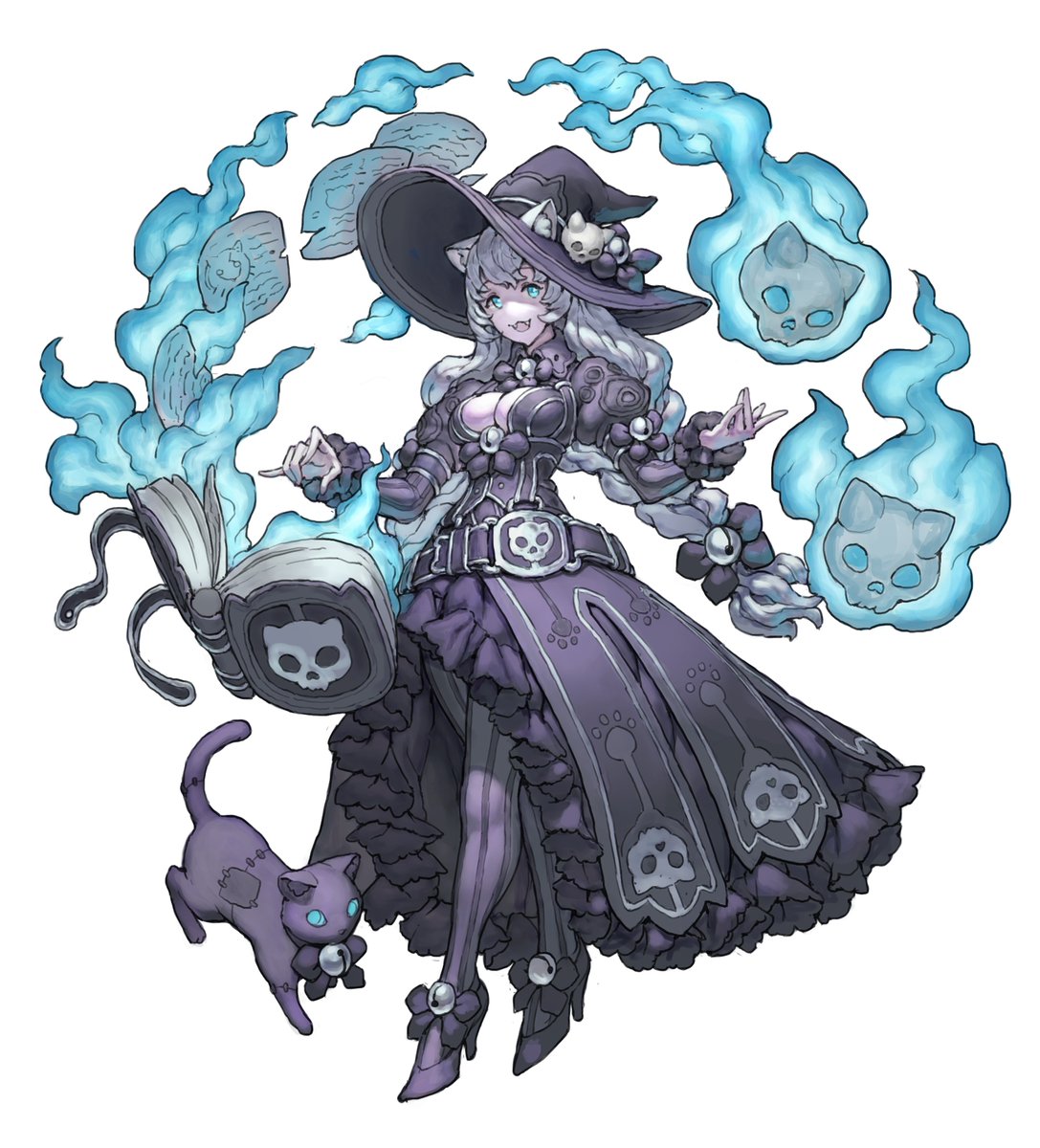 nrcgray's tweet image. I finished painting my Nekonyancer :3
I'm super happy with how this one turned out!
There's also a full resolution version, psd, and process video available on my patreon