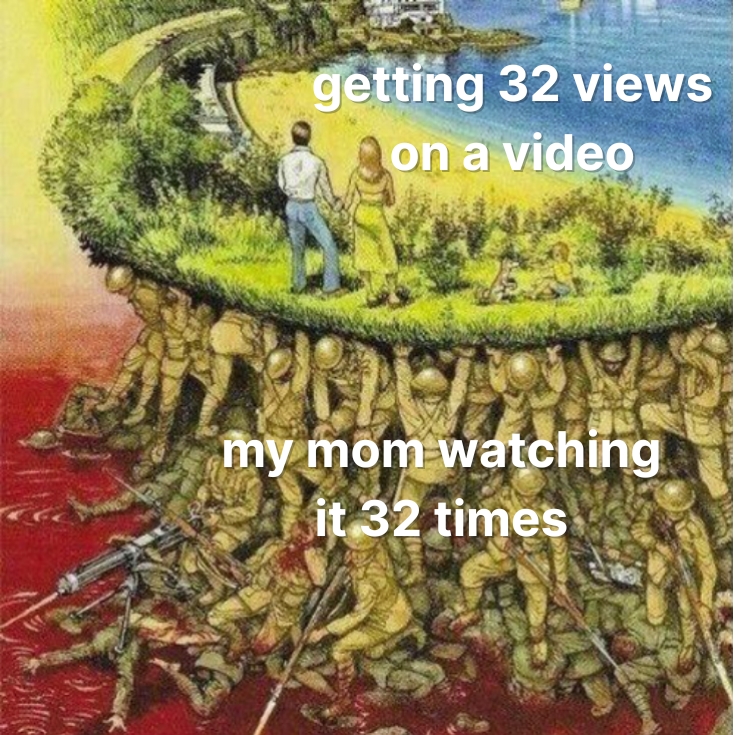 She is my biggest supporter 🥲