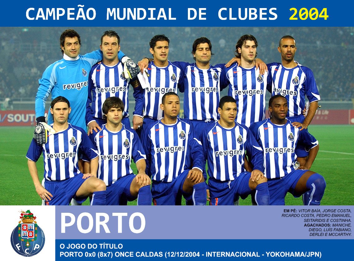 🇵🇹 O Porto segue como o único clube português campeão do Mundo.

Também segue como o único português que venceu o Chelsea em competições oficiais.