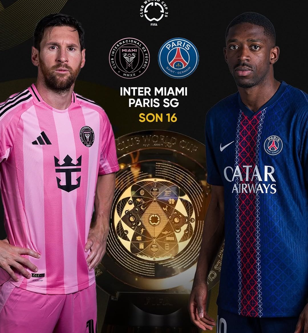 𒆜 Coach Ramos Official (@coachramoslive) on Twitter photo #FIFACLUBWORLDCUP GIVE AWAY CONTINUES!
PREDICT THE SCORE & WIN 20K
⚔️ Messi faces his former club who triumphs?
<a href="/InterMiamiCF/">Inter Miami CF</a> Vs <a href="/PSG_inside/">Paris Saint-Germain</a>
#Follow 👍 & 🔁 #Repost
✍️ Drop Your Correct score
#ClubWorldCup #Messi #FIFACWC #FIFACLUBWORLDCUP GIVE AWAY CONTINUES!
PREDICT THE SCORE & WIN 20K
⚔️ Messi faces his former club who triumphs?
<a href="/InterMiamiCF/">Inter Miami CF</a> Vs <a href="/PSG_inside/">Paris Saint-Germain</a>
#Follow 👍 & 🔁 #Repost
✍️ Drop Your Correct score
#ClubWorldCup #Messi #FIFACWC