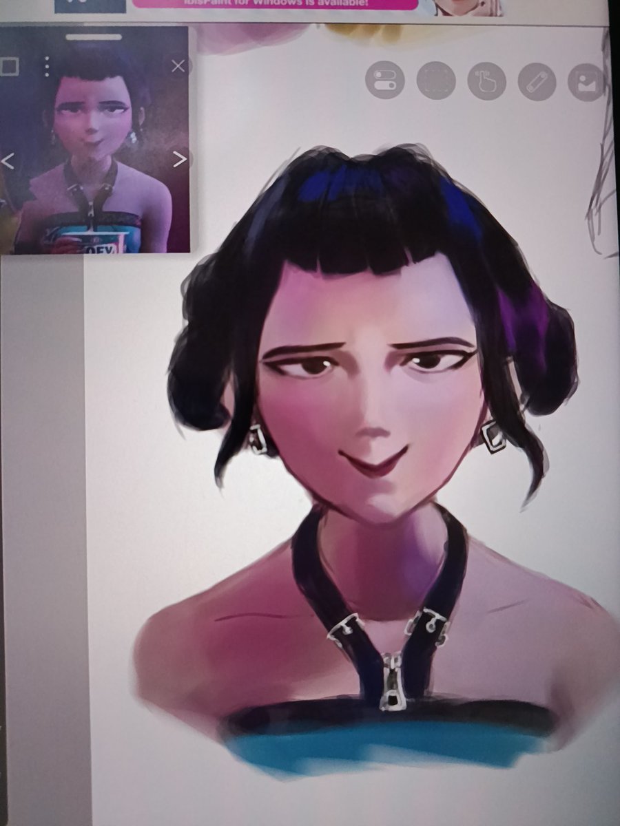 a little Zoey art while on my massive art block

#KPOPDEMONHUNTERS #Zoey #art