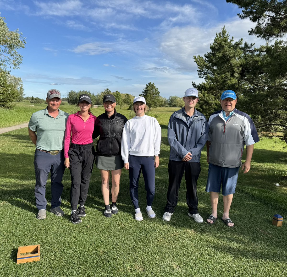 It turned out to be a great day for golf ⛳️ Congrats to our 2025 Scotchball Champions ⛳️ #PlayMoreGolf

LADIES: Julia Nelson &amp; Kallie Miettinen 🏆
MIXED: Josh Toews &amp; Alicia Armstrong 🏆
MEN’S: Corey Nicolls &amp; Nate Sol 🏆