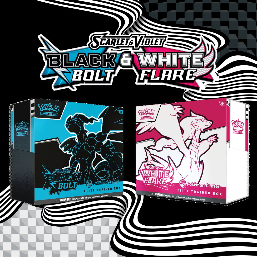 🎁 Giveaway ETB Black Bolt &amp; White Flare 🎁

Para participar:

✅ Seguir esta cuenta y mi canal de YT: CompaRoy TCG
✅ Dar RT
✅ Etiquetar a 2 amigos y comentar tu Pokémon favorito 

El ganador se dará a conocer en un live de YT con el estreno de la expansión 😉

Suerte a tod@s