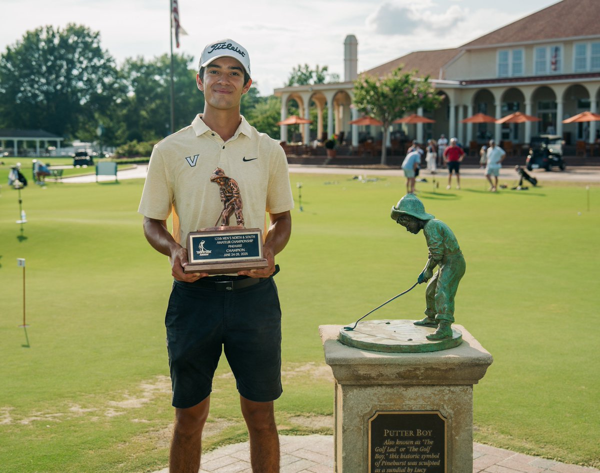 PinehurstResort's tweet image. History happens in the soulful stillness of Pinehurst. And history is made when that stillness is sharply snapped by the players.
Carlos Astiazaran and Mackenzie Lee did that: pinehurst.com/news/astiazara…