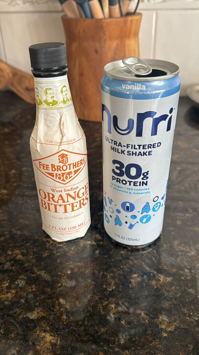 Made a delicious Orange Creamcicle protein drink