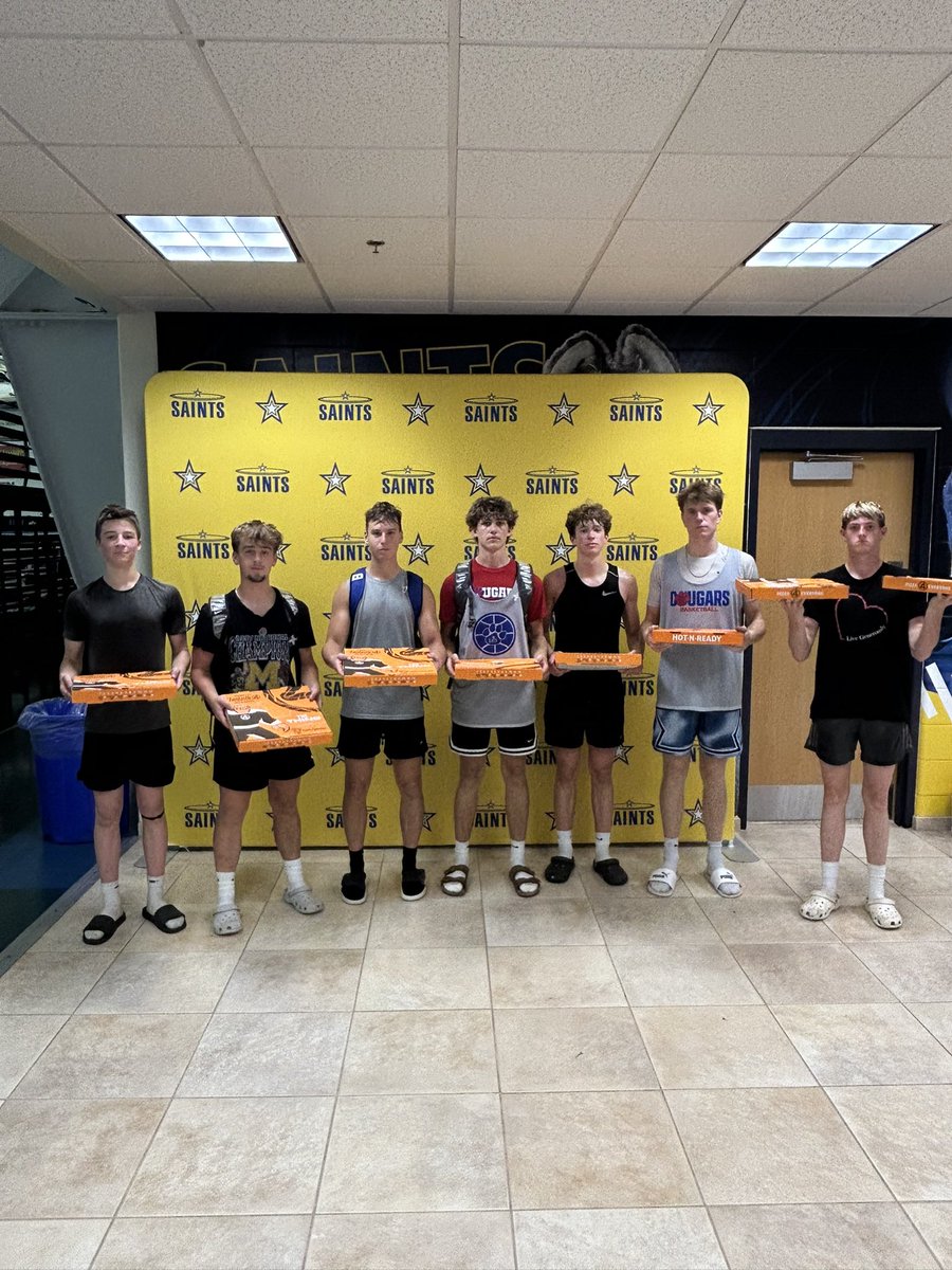 Greg Dutton (@dutton02) on Twitter photo Congrats to <a href="/LCSCougars/">Lenawee Christian School</a> Varsity on winning the pizza this morning at Session 4 of the <a href="/TheHeightsHoops/">SHU Men's Basketball</a> HS summer shootouts! Congrats to <a href="/LCSCougars/">Lenawee Christian School</a> Varsity on winning the pizza this morning at Session 4 of the <a href="/TheHeightsHoops/">SHU Men's Basketball</a> HS summer shootouts!