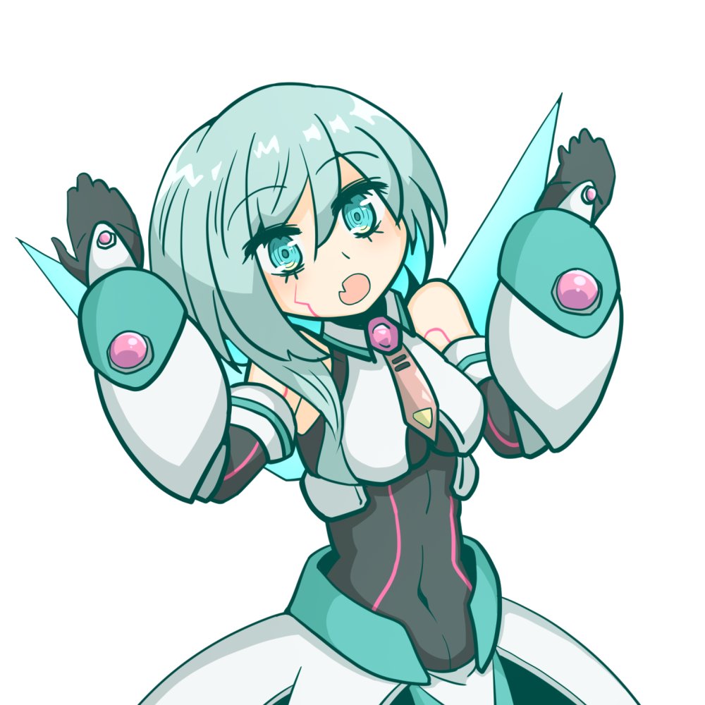 kamafusigi's tweet image. aiscream動画の為に描いたアイコ上げてなかったのでこのタイミングで!
割とチョコミントみたいな配色してますよね
#ロックマンXDIVE #イラスト