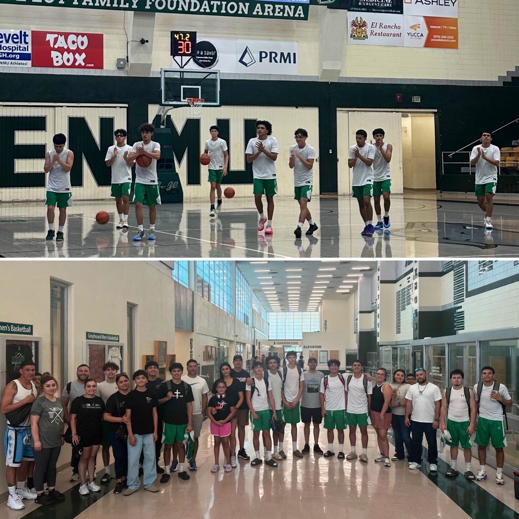 MontwoodHoops's tweet photo. Great Experience, Great Competition, Great Time @ ENMU Team Camp !!! JUNE ✅

Family On Me … Family On 3 … 1, 2, 3 …❗️

#MontwoodHoops🏀 #KTCT🟢 https://t.co/LZZSmeG7ES