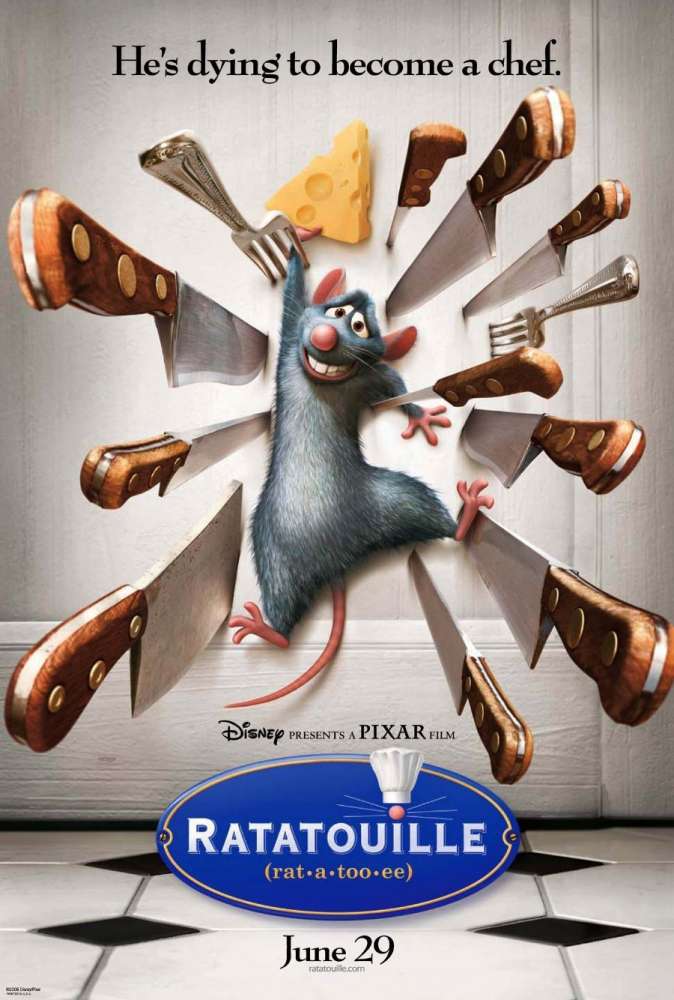 OnThisDayFilm's tweet image. Ratatouille was released on this day 18 years ago (2007). #PattonOswalt #IanHolm - #BradBird mymoviepicker.com/film/ratatouil…