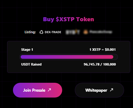 XSTP_StartUpX's tweet photo. Only 2 days left until the #Launch of the Xpay Hot #Wallet !
It’s more secure and way more intuitive. The Xpay Wallet will add real value to StartupX’s #NativeToken , the XSPT, which is currently in #Presale .
Don’t wait—head over to the official website now and grab your XSTP tokens! 🚀🚀moon 👽
#BNBLove #Solana #Ethereum #USDT