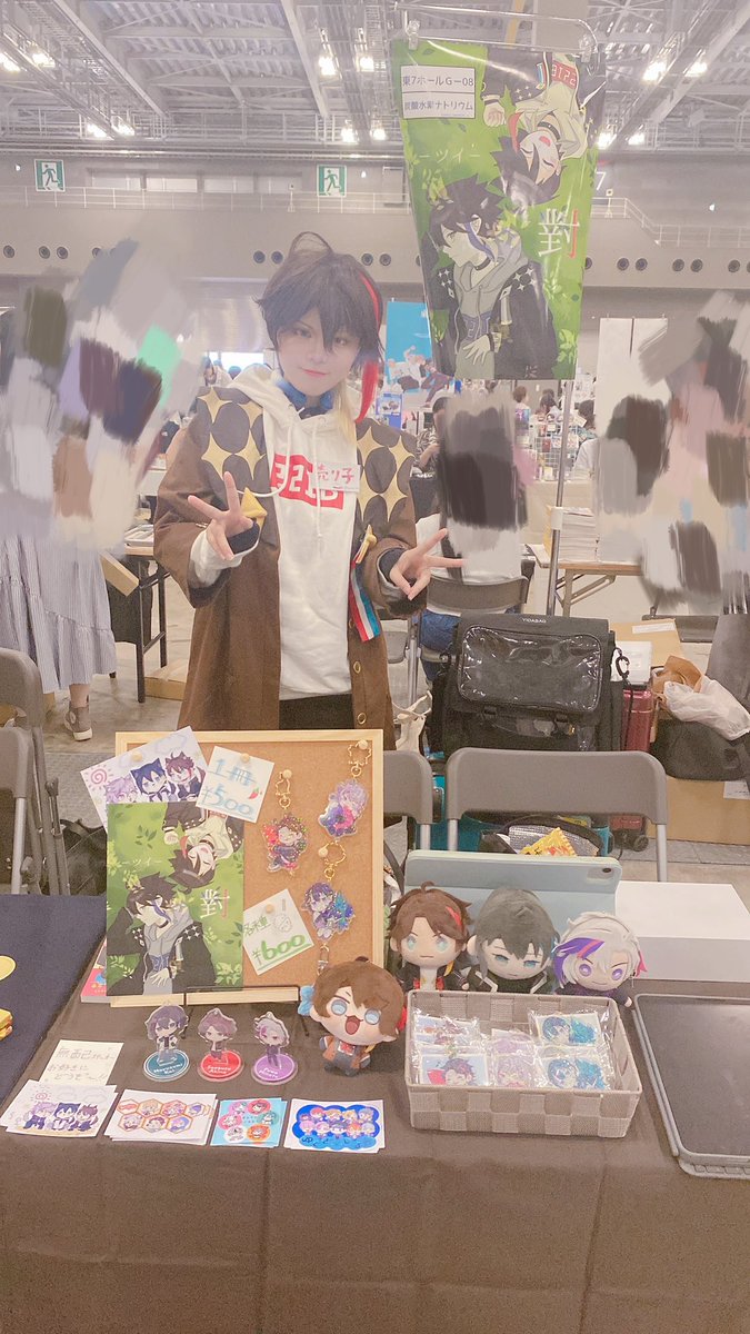 NaHCO3_V's tweet photo. 設営完了しました！お待ちしております！ https://t.co/xPrOkriwQf