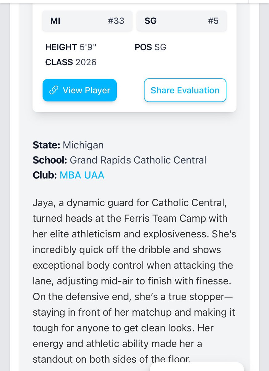 Jaya Chandler (@jayachandler21) on Twitter photo Thank you <a href="/pgh_Danyle/">PrepGirlsHoopsDanyle</a> for the write up and encouragement! <a href="/GRCC_CougarsWBB/">Grand Rapids Catholic Central Girls Basketball</a> <a href="/mikemillsnc/">Mike Mills WBB College Recruiting</a> Thank you <a href="/pgh_Danyle/">PrepGirlsHoopsDanyle</a> for the write up and encouragement! <a href="/GRCC_CougarsWBB/">Grand Rapids Catholic Central Girls Basketball</a> <a href="/mikemillsnc/">Mike Mills WBB College Recruiting</a>