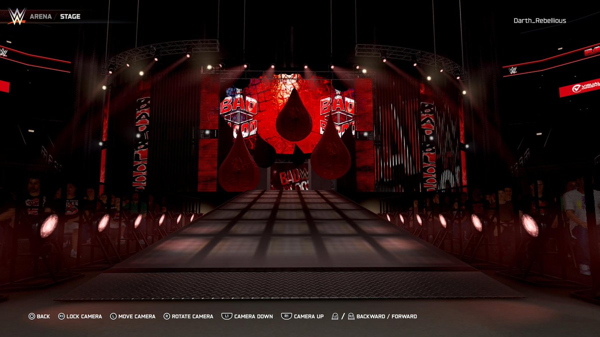 JRebellious2018's tweet image. Settle those rivalries. Custom WWE Bad Blood for universe mode is up on CC next gen as arena/show hashtag JRebellious2K. #WWE2K25 @WWEgames @TPWSpodcast @Cameron_CWE @BliziTV @dannydegante1 @L2kgames @SelfMadeB33ZY @MrMarco_Pv @CornellGunter_ @PrinceMartyM @WhatsTheStatus