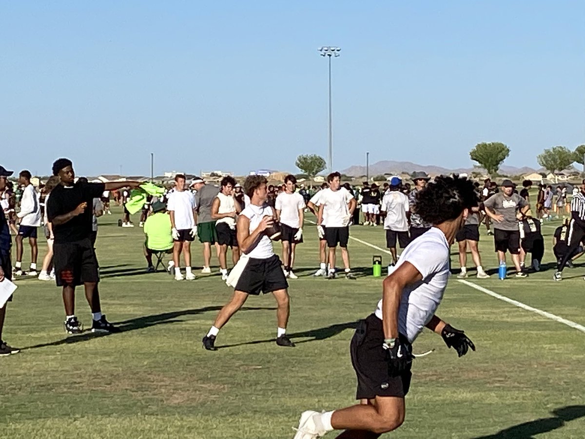Higley’s 28s &amp; 29s finish pool play with a 21-17 win over Cesar Chavez. Cayden Schlueter threw the game-winning TD to Zay Hicks on the games final play.